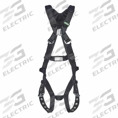 MSA Fall Protection Harnesses: Arc Flash, 400 lb Wt Capacity, Vest Harness - Arc-Flash Rated Vest-Style Harnesses for General Fall Arrest