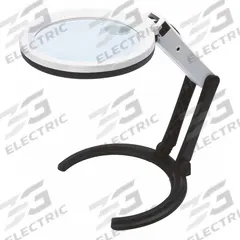 INSIZE Illuminated Magnifier: 2X to 4X, 120 mm Lens Dia (MPN 7512-1). Key specifications — attr1201460: 7512-1; attr1183286: 120 mm; attr1183296: INSIZE; attr1183291: Illuminated Magnifier.