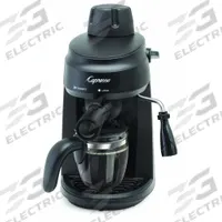 CAPRESSO Espresso Machine: 12 oz Max Brewing Capacity, Includes Service & Holding (MPN 305.01). Key specifications — Includes Service & Holding: Yes; Plumbing Required: No.