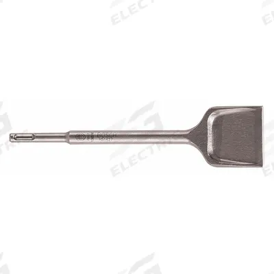 BOSCH Chisel Bit: 2 1/2 in Head Wd, 10 in Overall Lg - Chisel Bits for SDS-Plus Hammer Drills