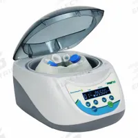 BENCHMARK SCIENTIFIC Centrifuge: C2205, Mini Centrifuge, 4 x 1.5 or 2 mL/4 x 1.8 to 5 mL/4 x 5 mL. Key specifications — Rotor Type: Angled; Brand: BENCHMARK SCIENTIFIC; Capacity: 4 x 1.5 or 2 mL; Manufacturer Part Number: C2205; Voltage: 100 to 240V; Display Type: Digital; For Use With: Cryo Tubes; Mounting Type: Mini.