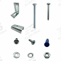 HADRIAN Headrail Pilaster Kit: Chrome Zamac, Chrome-Plated (MPN 604200). Key specifications — Hardware Pieces Included: (2) Screw #12 x 1-3/4" 6 Lobe Zinc; Compatible Partition Material: Stainless Steel; Material: Chrome Zamac; Finish: Chrome-Plated; Component Type: Headrail Pilaster Kit; Brand: HADRIAN.