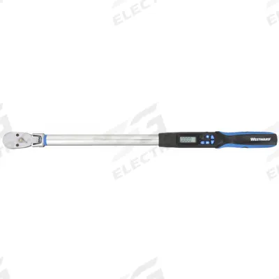 WESTWARD Electronic Torque and Angle Wrench: 12.5 ft-lb to 250.7 ft-lb/17 - Flex-Head, Electronic Torque & Angle Wrenches