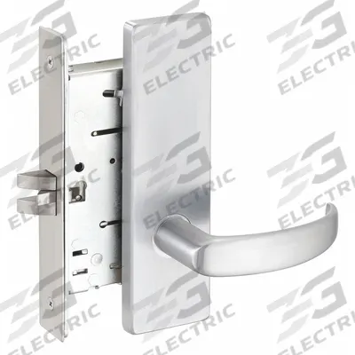 FALCON LOCK Door Lockset: Passage Lever Locksets, Chrome