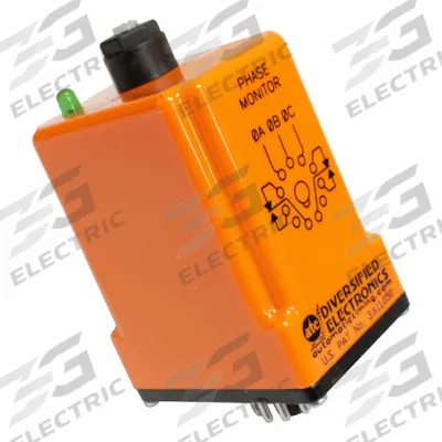 ATC DIVERSIFIED ELECTRONICS Phase Monitor Relay: 190 to 270V AC - Surface-Mounted Relays