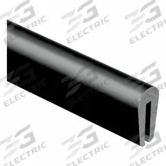 TRIM LOK INC Rubber Edge Trim: Neoprene, For 1/16 in Material Thick, Rounded, 1/2 in Leg Lg (MPN X1011-500). Key specifications — Brand: TRIM LOK INC.