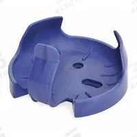 OHAUS Flask Clamp: Flask Clamp, PVC, Rubber Mat, 500 mL (MPN 30400101). Key specifications — Hold Capacity: 500 mL; Brand: OHAUS; Includes: Rubber Mat; Material: PVC; Product Type: Flask Clamp.