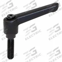 JW WINCO Adjustable Handles; Adjustable Levers: Plastic w/ Steel Thread, #10-32 Thread, 1.77 in Lg (MPN 1T16F33K). Key specifications — Brand: JW WINCO.