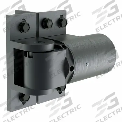 SURECLOSE READYFIT Gate Hinge: Aluminum, 4 3/8 in Leaf Ht - Gate Hinges