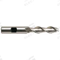 YG-1 Square End Mill: High Speed Steel, 2 Flute, 1/4" Mill Dia, 1-1/4" LOC, 3-1/16" OAL (MPN 18047)