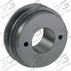 APPROVED VENDOR V-Belt Pulley: AK34, 1 Groove, 3.45 in OD, Bushed Bore, H/QT, Cast Iron, Plain (MPN AK34H). Key specifications — Pulley Industry Number: AK34; Pitch Diameter: 3.2 in (4L, A); For Belt Section (broad, with similar types): 3L.