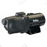 FLOTEC Shallow Well Jet Pump: 1 hp HP, Single Phase, 115/230V AC, 16.1 gpm, 10 ft Head, Included (MPN FP4032). Key specifications — Rated Voltage: 115/230V AC; Brand: FLOTEC; Ejector Included: Ejector Included; Ejector: Included.