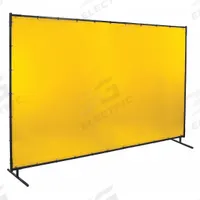 STEINER Welding Screen: Vinyl, 6 ft Ht, 10 ft Wd, Yellow, 1 in Frame, Yellow (MPN 534-6X10). Key specifications — Brand: STEINER; Screen Material Type: Vinyl.