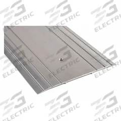 NATIONAL GUARD Door Threshold: Saddle, Aluminum, 6 ft Lg (MPN 913-72). Key specifications — Brand: NATIONAL GUARD; Transition Type: Fluted.