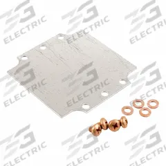 HAMMOND Inner Panel: Back Panel Panel, 4.25 in Overall Ht, 4.21 in Overall Wd, Steel, Galvanized (MPN 1590ZGRP121PL). Key specifications — Panel Style: Back Panel; Brand: HAMMOND; Finish: Galvanized; Manufacturer Part Number: 1590ZGRP121PL; Material: Steel.