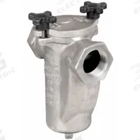 MUELLER STEAM SPECIALTY Basket Strainer: Stainless Steel, 0.062 in Screen Size, Single, NPT, 1/2 in (MPN 11/2 125 SS screwed). Key specifications — Brand: MUELLER STEAM SPECIALTY; Compatible Product Type: Fuel Oil; Gasket Material: Stainless Steel; Screen Material: 304 Stainless Steel.