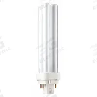 PHILIPS Compact Fluorescent Bulb: 4-Pin (G24q-2), PL-C, Fluorescent, 4100K, 1,200 lm Light Output (MPN PL-C 18W/841/4P/ALTO 10PK). Key specifications — Brand: PHILIPS; Bulb Designation: PL-C 18W/841/4P/ALTO 10PK; Dimmable: Yes; Color Temperature: 4100K.