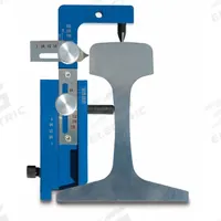 ALDON Railhead Wear Gauge: 2 lb Wt, Aluminum (MPN 4124-210). Key specifications — attr1383673: ALDON; attr1383678: Aluminum.