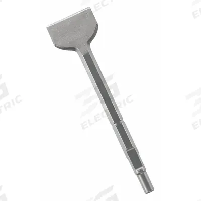 BOSCH Chisel for Spline Tool: 3 in Head Wd, 12 in Overall Lg - Chisel Bits for Spline Demolition & Rotary Hammer Tools