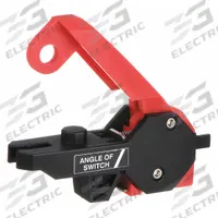 CONDOR Single Pole Breaker Lockout: Clamp-On, For 120/240V AC Volt (MPN 48KV12). Key specifications — For Voltage: 120/240V AC; For Use With: Single-Pole Breakers; Brand: CONDOR; Includes Cable Tie Slot_Final: No.