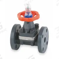HAYWARD Diaphragm Valve: 1 in, PVC, 2-Way, Flange x Flange, 150 psi Max Pressure (CWP), EPDM (MPN DAB1010FEK). Key specifications — Diaphragm Material: EPDM; Special Features: Position Indicator; Brand: HAYWARD.