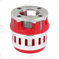 MILWAUKEE Pipe Threading Die Head: 12R, For 1 1/4 in Pipe, NPT, Alloy, Right Hand (MPN 48-36-1004). Key specifications — attr530269: NPT; attr530258: Alloy; attr530251: Right Hand; attr530247: MILWAUKEE.