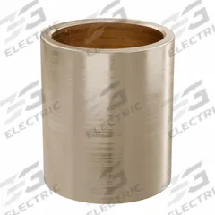 Sleeve Bearing: Bronze, SAE 841, 50 mm Bore, 60 mm OD, 70 mm Lg, 49,938 lb/sq in-fpm Max PV, 2 PK (MPN AAM5060-70B). Key specifications — System of Measurement: Metric; Material Grade: SAE 841; Brand: OILITE.