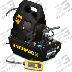 ENERPAC Hydraulic Pump: 10,000 psi Max. Op Pressure, 60 cu in/min Max. Flow Rate, 1 7/10 hp Max. HP (MPN ZU4220JB). Key specifications — attr941810: ZU4220JB; attr941817: 2-Position; attr941814: Retract.