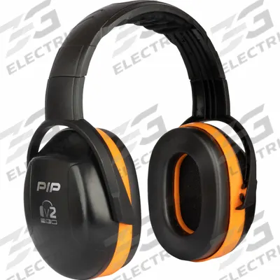 PIP Passive Earmuff: Over-the-Head Earmuff, Passive, 25 dB NRR, Dielectric - Over-the-Head Earmuffs