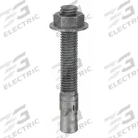 MKT FASTENING Wedge Anchor: 3 3/4 in Overall Lg, 1/2 in Dia, 1/2"-13 Thread Size, Steel, 10 PK (MPN 2812334). Key specifications — Brand: MKT FASTENING; Anchor Type: Wedge; Finish Type: Galvanized.