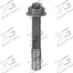 MKT FASTENING Wedge Anchor: 3 3/4 in Overall Lg, 1/2 in Dia, 1/2"-13 Thread Size, Steel, 10 PK (MPN 2812334). Key specifications — Brand: MKT FASTENING; Anchor Type: Wedge; Finish Type: Galvanized.