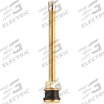 HALTEC Truck/Bus Tire Valve: Tire Valve, Clamp-In, 180° Valve Stem Angle, Straight - Tire Valve Stems