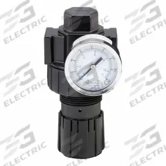 PARKER Compressed Air Regulator: Zinc, 3/8 in NPT, 60 cfm, 2 psi to 125 psi, 125 psi Max Op Pressure (MPN 06R218AC). Key specifications — attr111664: Yes; attr111400: 06R; attr111627: PARKER.