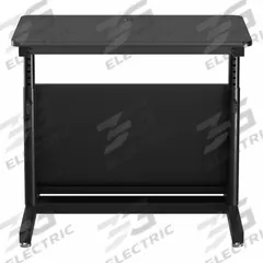 VERSADESK Standing Desk: Black, Wood, 36 in Overall Wd, 24 in Overall Dp, 36 in Max Desktop Ht (MPN CTL3624-BB). Key specifications — Frame Color: Black; Frame Material: Laminate; Brand: VERSADESK; Desktop Color: Black; Desktop Material: Wood.