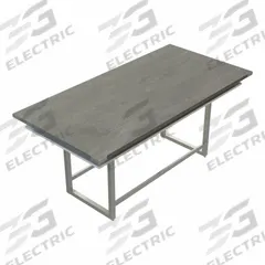 MIRELLA Conference Table: Rectangle, Fiberboard, Stone Gray, 47 1/4 in Overall Lg, 96 in Overall Wd (MPN MRCH8SGY). Key specifications — attr987891: Traditional Leg; attr987894: Fiberboard; attr987867: Steel; attr987857: MIRELLA; attr987872: Steel.