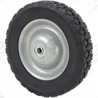 APPROVED VENDOR Semi-Pneumatic Wheel: 6 in Wheel Dia., 3 5/8 in Wheel Wd, Rubber, 1 3/8 in Hub Lg (MPN 1NXA1). Key specifications — Brand: APPROVED VENDOR; Tire Sidewall Number: 6x1.5.
