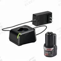 BOSCH Battery and Charger Kit: 2 Ah, Battery Included, Charger Included, 12V DC (MPN GXS12V-01N12). Key specifications — attr1278107: Not Oil-Resistant.