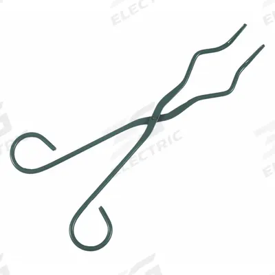 APPROVED VENDOR Crucible Tongs: 9 in Overall Lg, Stainless Steel, PTFE, 1 in Tip Lg - Tongs for Crucibles