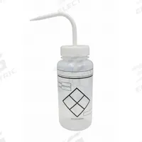 APPROVED VENDOR Wash Bottle: 500 mL, Write-On, White, Wide, Std Spout Spout, Colorless (MPN 832J87). Key specifications — Closure Color: White; Vented/Nonvented: Vented; Body Color: Colorless; Brand: APPROVED VENDOR; Imprinting Group: No Imprinting or Write On.