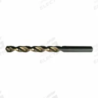 CLE-LINE Jobber Length Drill Bit: 12 mm, 135° Split Point, Black & Gold HSS, Parabolic Flute (MPN C18616). Key specifications — attr1225567: 0.4724.