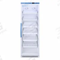 ACCUCOLD Vaccine Refrigerator: 15 cu ft, Upright, 2°C to 8°C, 24 3/8 in Overall Dp, 72 in Overall Ht (MPN ARG15PVDR). Key specifications — Door Opening Style: Right; Color: White; Alarm Type: Temperature; Manufacturer Part Number: ARG15PVDR; Brand: ACCUCOLD; Product Type: Vaccine Refrigerator; Door Type: Swing; Refrigerant Type: R-600a.