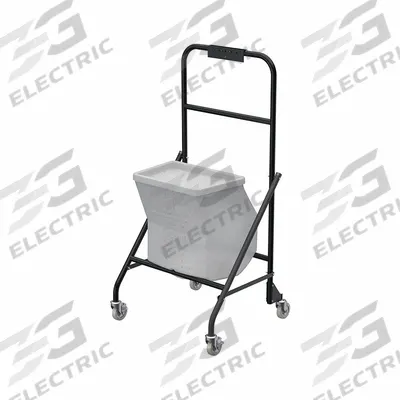 HAWS Portable Eyewash Cart with Tank: Carbon Steel, Black, 9007 - Accessories for Gravity-Fed Portable Eyewash Stations