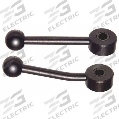 APPROVED VENDOR Adjustable Handle: Steel, M8 Thread - Low-Profile Adjustable Tension Levers with Threaded Hole
