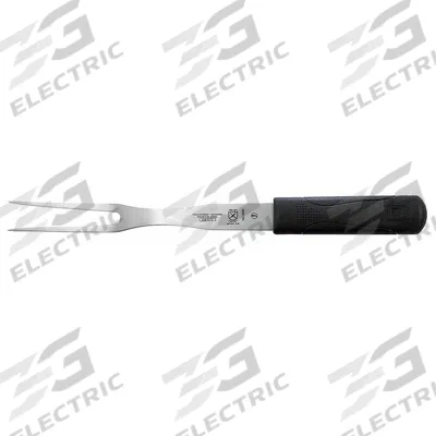 MERCER CUTLERY Meat Serving Fork: 13 1/2 in Overall Lg, Black/Silver, NSF Certified - Serving Forks