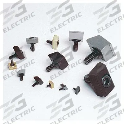 MITEE-BITE PRODUCTS INC Pitbull Clamp: Steel, Knife Face, 1/2"-13 Bolt - Knife-Edge Low-Profile Fixture Clamps