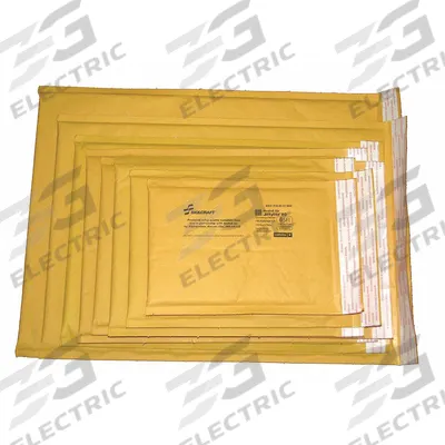 ABILITY ONE Mailer Envelopes: 8 1/2 in x 14 1/2 in, 8 1/2 in x 14 1/2 in, #3, Yellow - Paper Bubble Mailers