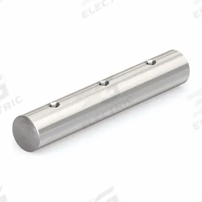 PBC LINEAR Linear Shaft: 30 mm Shaft Dia, 1,000 mm Lg, Polished - Pre-Drilled Linear Shafts