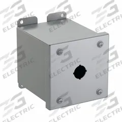 HAMMOND Push Button Enclosure: 22mm, 1 Holes, Carbon Steel, NEMA 12/13 (MPN 1437MA). Key specifications — Brand: HAMMOND; Environments & Applications: Indoor Dust & Water Droplets.