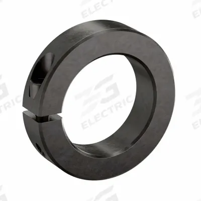 RULAND MANUFACTURING Shaft Collar: 1-Piece, Inch, Round, Clamp-On, 2 1/16 in Bore Dia - Steel Shaft Collars