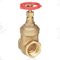 MILWAUKEE VALVE Gate Valve: 2 in, Bronze, Non-Rising, FNPT x FNPT, 200 psi Max. Pressure (CWP) (MPN 105 2"). Key specifications — Wedge Material: Bronze; Brand: MILWAUKEE VALVE; Bonnet Material: Bronze.